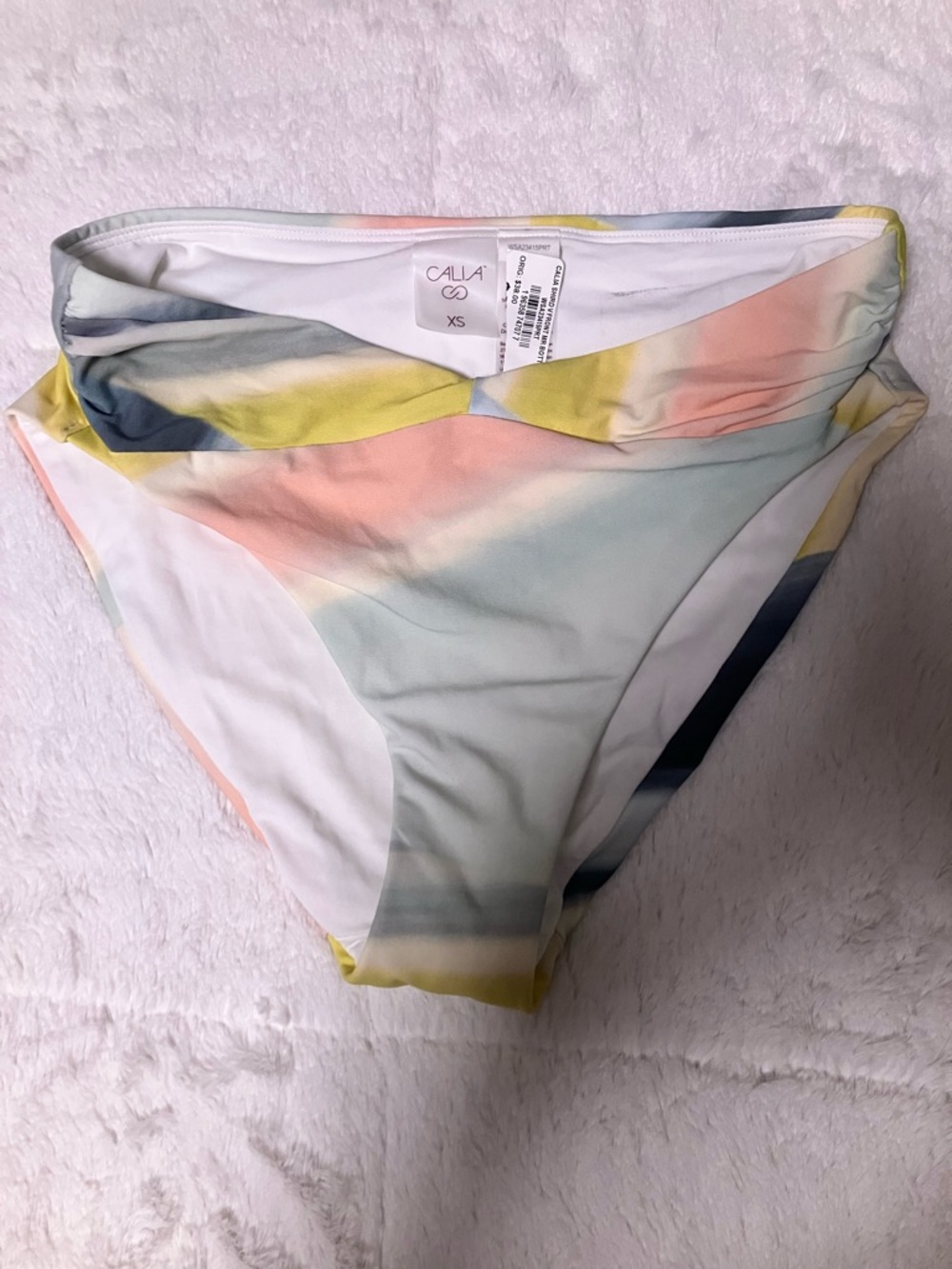 Under Armour Pastel Watercolor High-Waist Bikini Bottoms - Multi (S2-10)